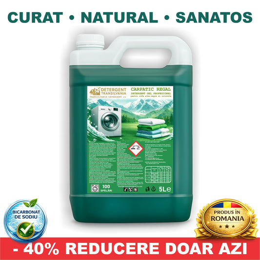 5L Detergent GEL de Rufe Carpatic Regal PROFESIONAL
