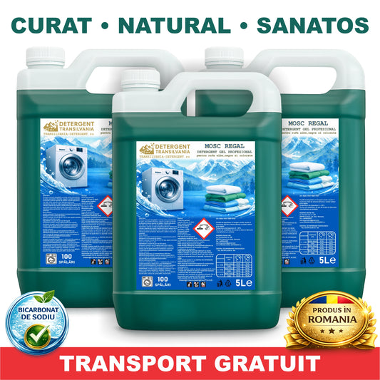 3x5L Set Detergent GEL Rufe Mosc Regal PROFESIONAL
